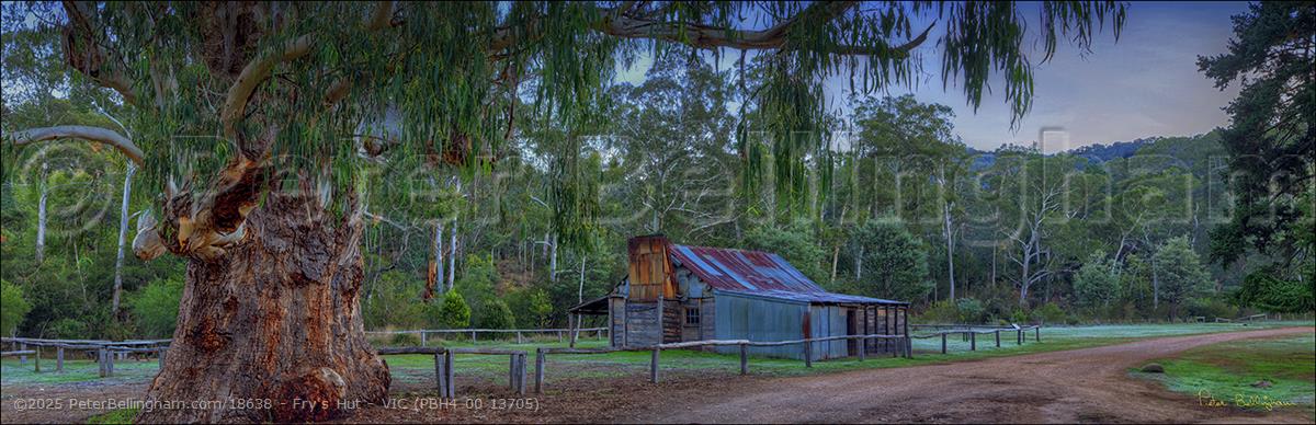 Peter Bellingham Photography Fry's Hut - VIC (PBH4 00 13705)